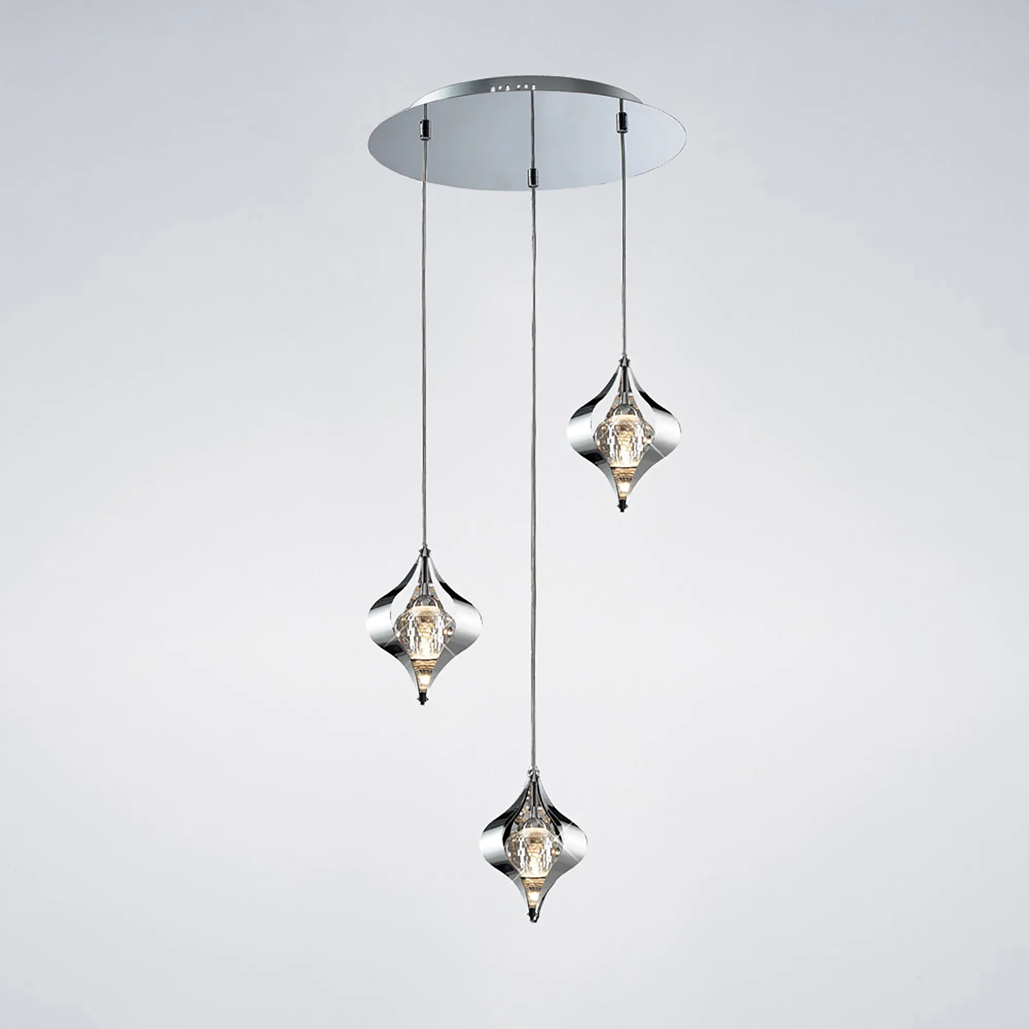 Amano Crystal Ceiling Lights Diyas Multiple Crystal Pendants Amano Crystal Ceiling Lights Diyas Multiple Crystal Pendants